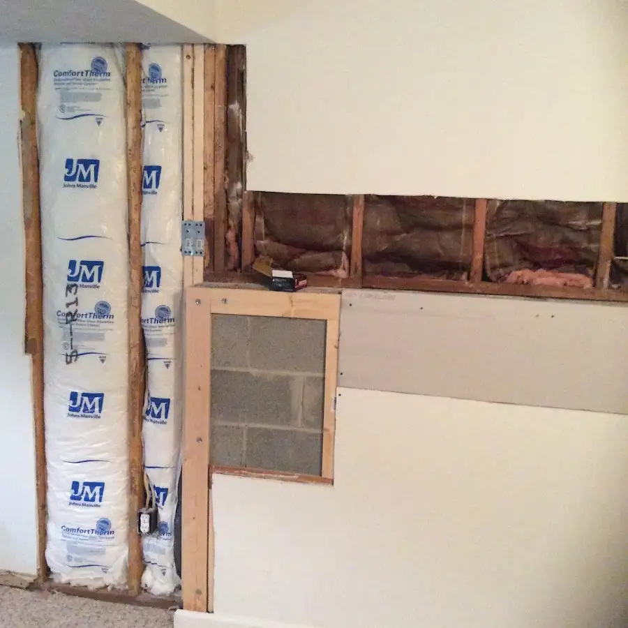 Wall insulation replacement during Odor Removal & Deodorization in Pierre